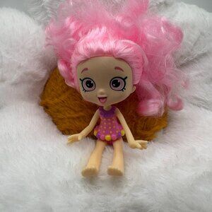 Shopkins Shoppies Bubbleisha Doll Pink Hair (SKU: 555TO)